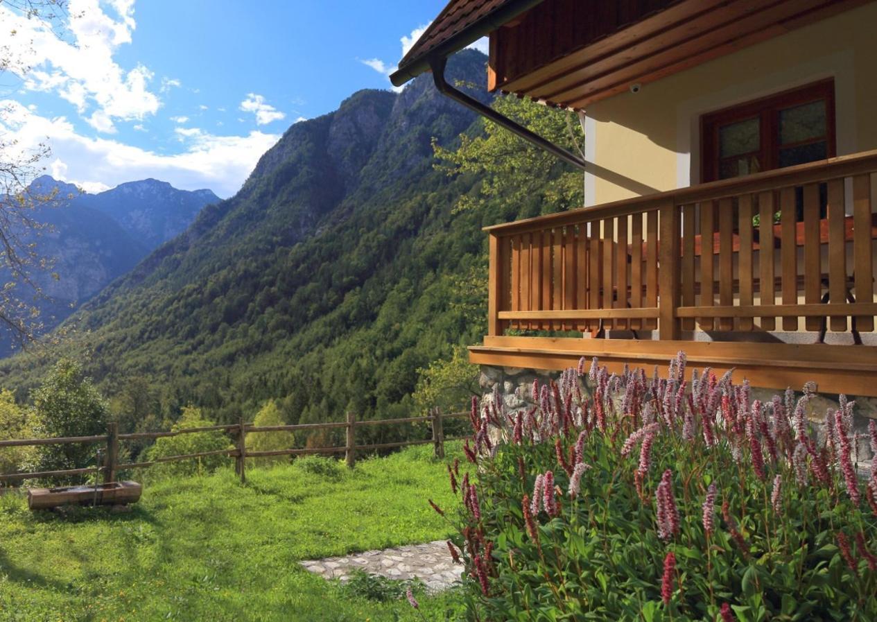 Zadnjica Holiday House Soca Exterior photo